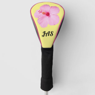 Rosa Hibiskus Tropische Blume Golf Headcover
