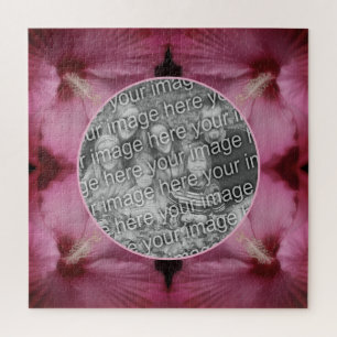 Rosa Hibiskusblüten-Foto - Erstellen Sie Ihr eigen Puzzle
