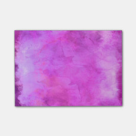 Rosa HimbeerAquarell-Beschaffenheits-Muster Post-it Klebezettel