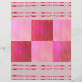 Rosa Himmel Kacheln Bulk Scrapbook Papier Seiten