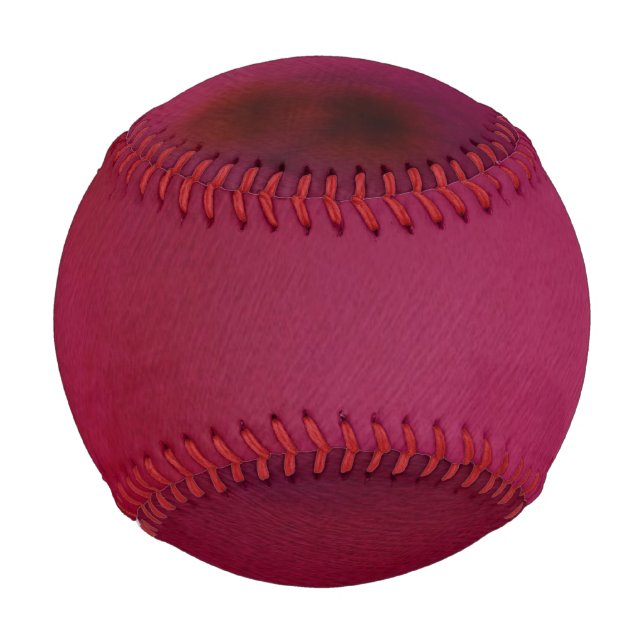 Rosa Hintergrund Baseball (Vorderseite)