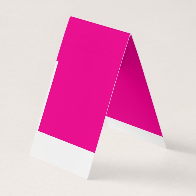 Rosa Hintergrund mit schwarzen Grenz-Design-Ideen Visitenkarten (Rückseite)