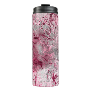 Rosa Hintergrundkunst, Deko, Muster, abstrakt, alt Thermosbecher