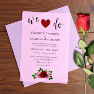 Rosa-Hochzeit