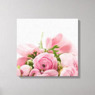 Rosa Hochzeiten Rose Leinwanddruck