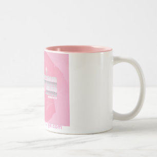Rosa Höhepunkte der Tasse w/Pink!