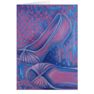 Rosa hoher Heels