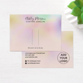 Rosa holografische Ober-Barrette-Haarspange