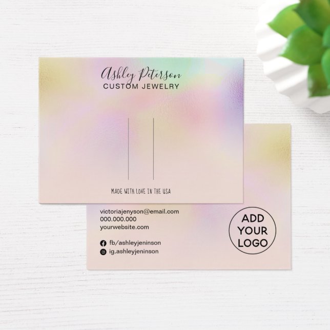 Rosa holografische Ober-Barrette-Haarspange (Schreibtisch)