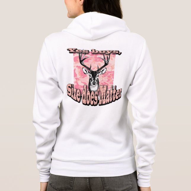 Rosa Hoodie (Rückseite)