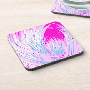 rosa Horizont Getränkeuntersetzer