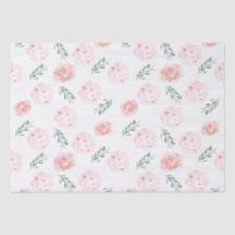 Rosa Hortensien-Geschenkseidenpapier 