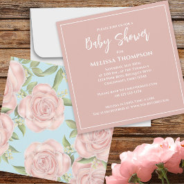 Rosa Hübsch Botanisches Baby Girl Rose Bouquet Nie