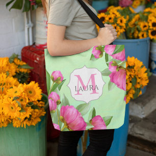 Rosa Hübsche Monogramm Personalisiert