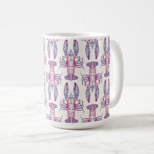 Rosa Hummer Kaffeetasse