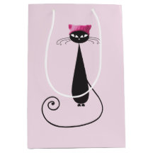 Rosa Hut-Miezekatze-Katze