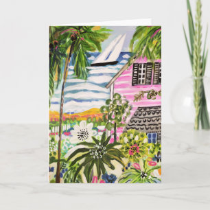 Rosa Hütte an der Bucht I Karte