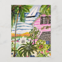 Rosa Hütte an der Bucht I