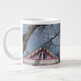 Rosa Hütte Dramatischer Himmel - Martha's Vineyard Jumbo-Tasse