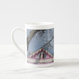 Rosa Hütte Dramatischer Himmel - Martha's Vineyard Prozellantasse