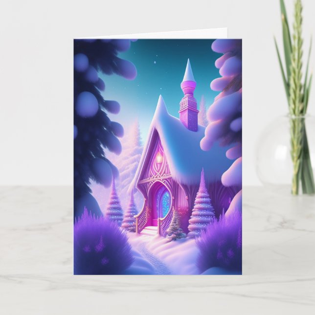 Rosa Hütte Weihnachten (Vorderseite)