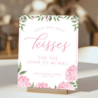 Rosa Hydrangea-Schätzspiel: Wie viele Küsse enthäl