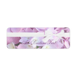 Rosa Hydrangeas Ribbon Wedding Address/Shipping