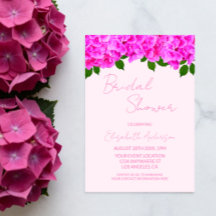 Rosa Hydrangeen-Junggesellinnenabschied
