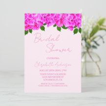 Rosa Hydrangeen-Junggesellinnenabschied