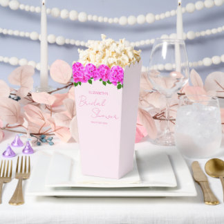 Rosa Hydrangeen-Junggesellinnenabschied Geschenkschachtel