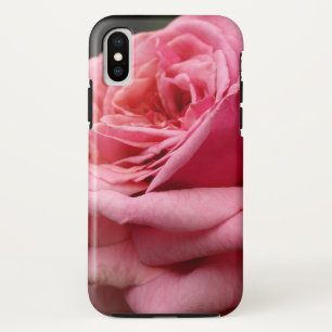Rosa I Hübsche Blumenfotografie iPhone X Hülle