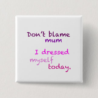 Rosa I kleidete sich Knopf Button