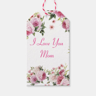 Rosa I Liebe Sie Mama Geschenktasten Geschenkanhänger