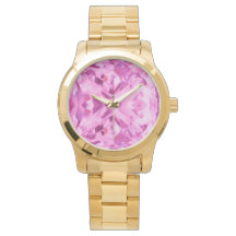 Rosa Ice Gold Bracelet Watch