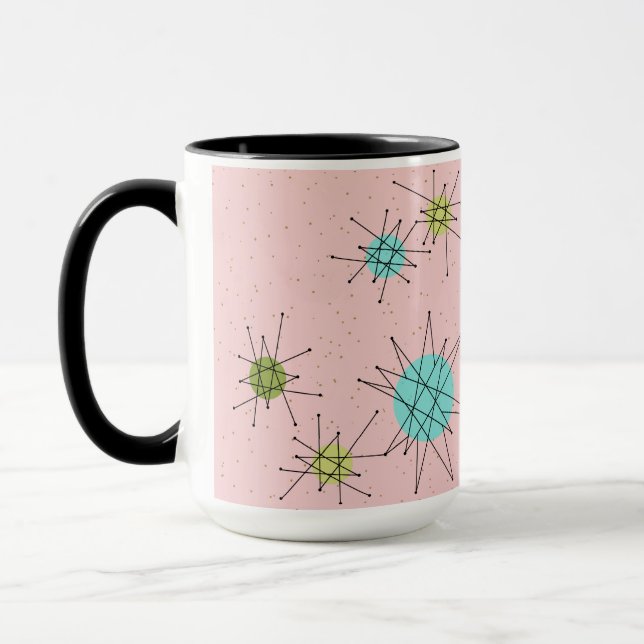 Rosa Iconic AtomSternexplosion-Tasse Tasse (Links)
