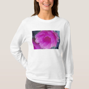 Rosa Igel Kaktusblüte (Echinocereus) T-Shirt