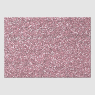 Rosa Imitate Glitzer Seidenpapier