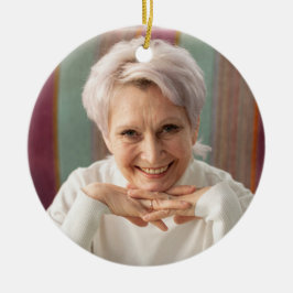 Rosa in Love Memory for Loved Ones Keramik Ornament