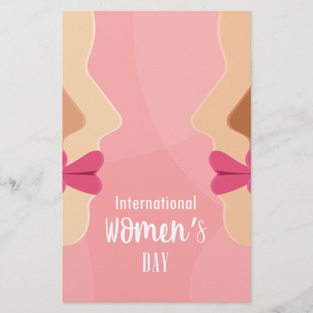 Rosa Internationaler Frauentag (Vorderseite)