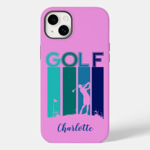 Rosa iPhone 14 Golfer Handy Fall Case-Mate iPhone 14 Plus Hülle