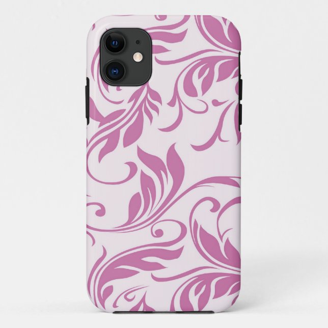 Rosa iPhone 5 mit Blumenabdeckung Case-Mate iPhone Hülle (Rückseite)