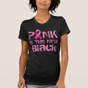 Rosa ist das neue schwarze Band-T-Shirt T-Shirt