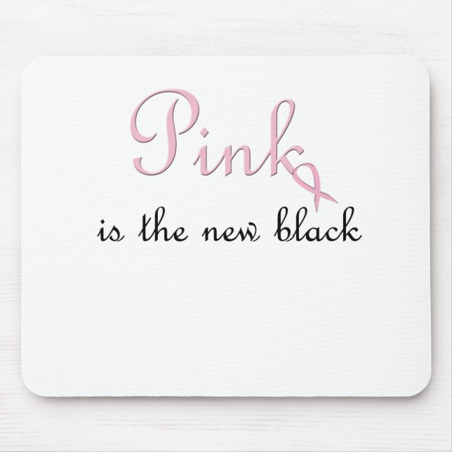 Rosa ist das neue Schwarze Mousepad (Vorne)