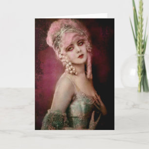 Rosa ist gut feiertagskarte