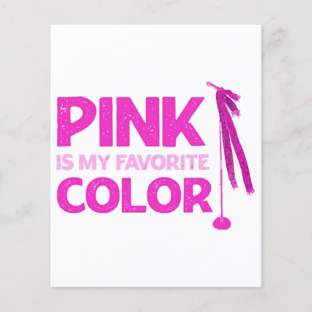 Rosa ist meine Lieblingsfarbe (Vorderseite)