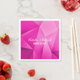 Rosa Jewel Tones Wedpaper Napkins Serviette