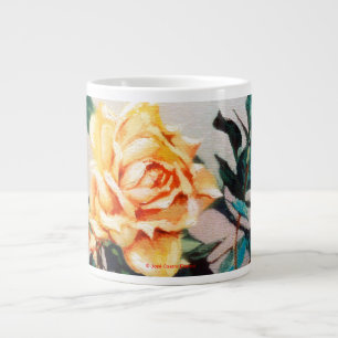 Rosa Jumbo-Tasse