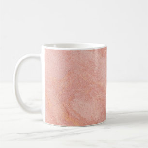 Rosa Kaffeetasse
