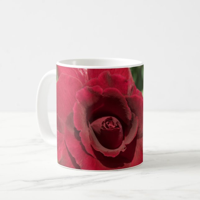 Rosa Kaffeetasse (Vorderseite Links)