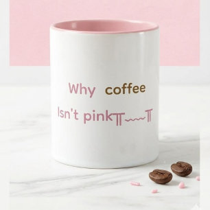 Rosa Kaffeetasse